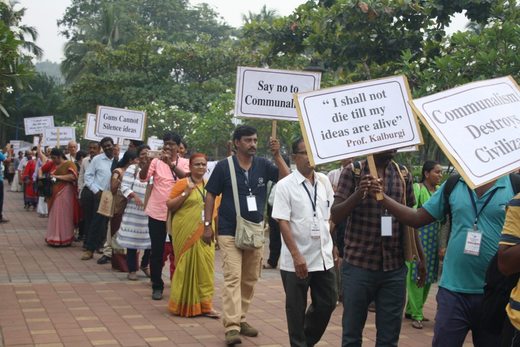 JUSTICE FOR KILLING DABHOLKAR, PANSARE AND KALBURGI!