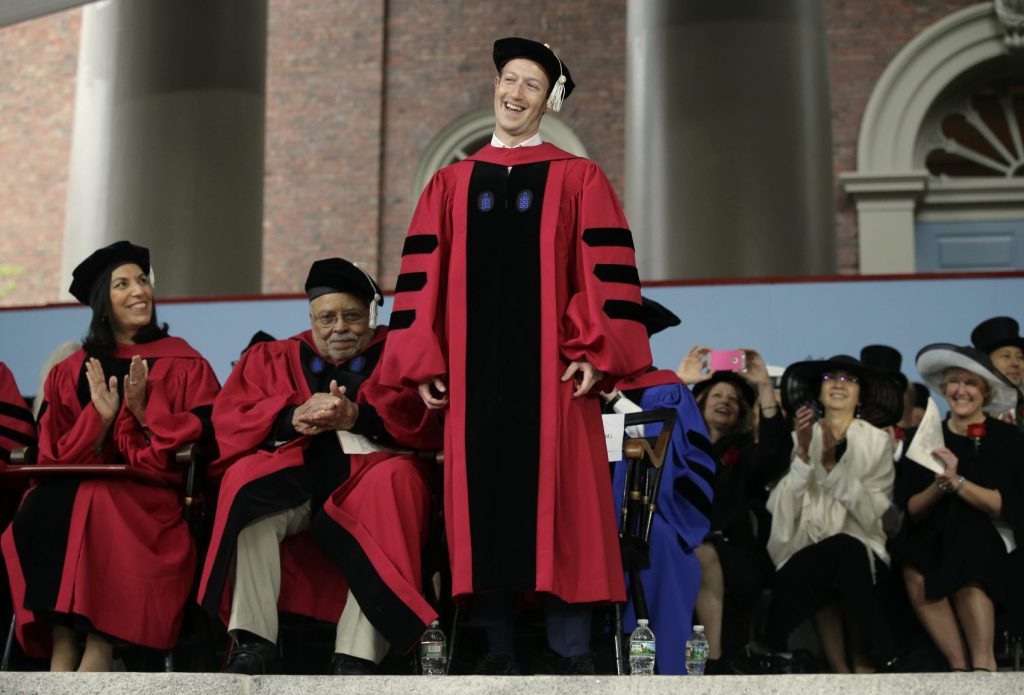 MARK ZUCKERBERG AT HARVARD